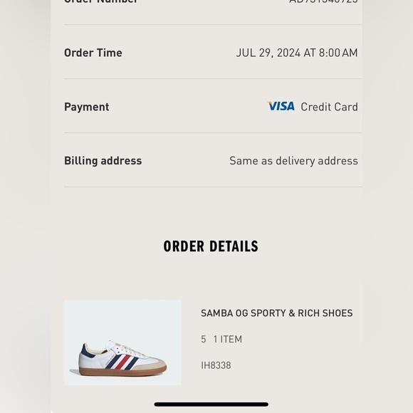 Adidas X Sporty & Rich  Samba OG Red White Blue gum unisex New main image 6